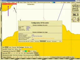 Configuration AIS du navire dans Olex