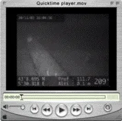 Image du film de suivi de canalisation