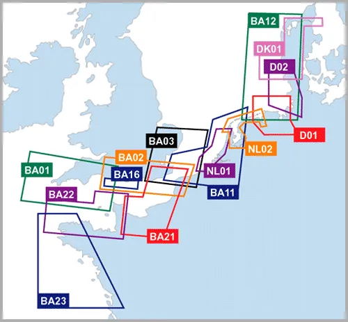 Couverture Maptech : English Channel and North Sea