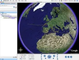 France Telecom submarine cables in Google Earth