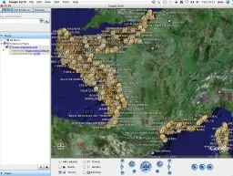 SHOM shipwrecks in Google Earth