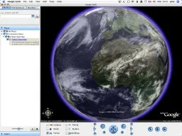 Worldwide clouds overlay in Google Earth