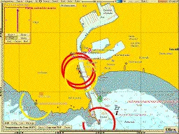Port des Sables-d’Olonne en cartographie C-Map dans Olex