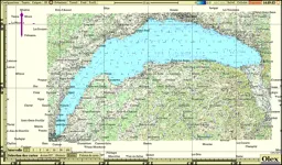Swiss Topo Raster 50 BSB chart of Lake Geneva in Olex
