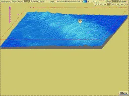Vue 3D du plateau de Rochebonne