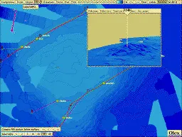 Bathymétrie 2D d’une terrasse à l’ouest de l’Irlande relevée par le chalutier Drake