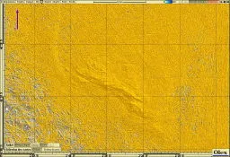 Détail de la bathymétrie compilée sur le plateau de Rochebonne