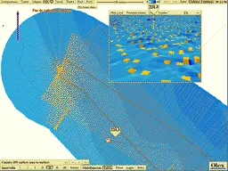 Isocontours et cellules mesurées en 2D et en 3D
