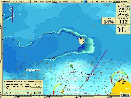Fond sous-marin en vue 2D avec effets de pente dans Olex