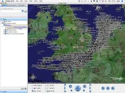 Shipwrecks of France, Belgium and UK in Google Earth