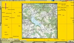 Swiss Topo Raster 25 BSB chart in Olex