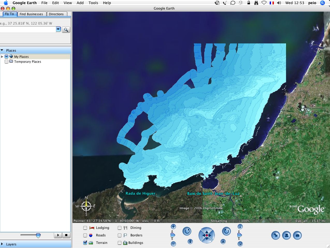 Water Depth Charts Google Earth