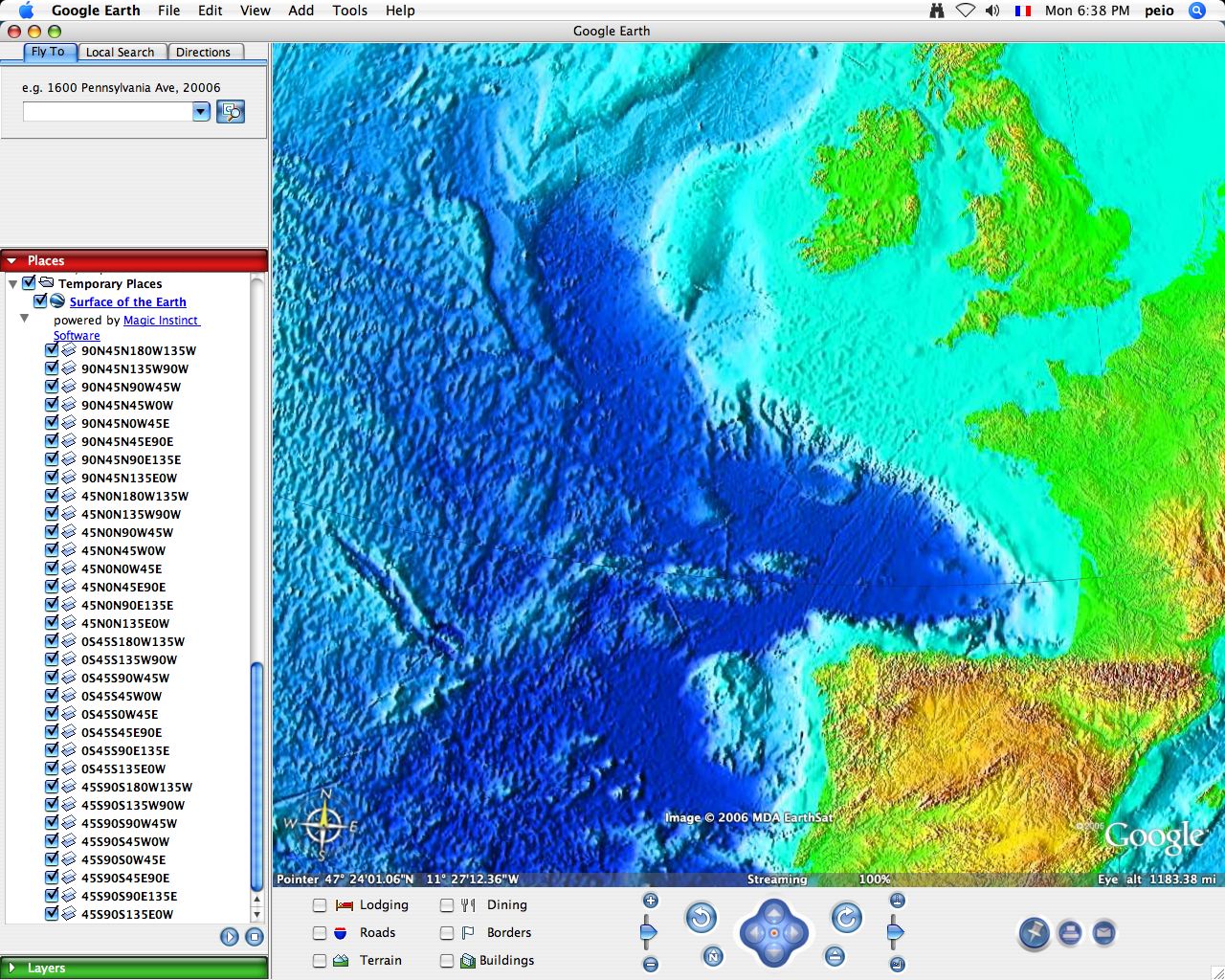 Water Depth Charts Google Earth